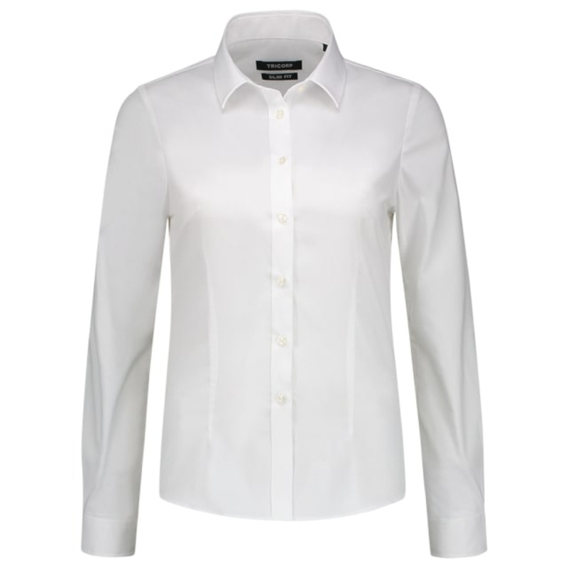 Malfini koszula damska Fitted Stretch T24 TRICORP koszulki firmowe z nadrukiem, odzież reklamowa z