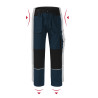 Malfini spodnie robocze męskie Woody W01 RIMECK koszulki firmowe z nadrukiem, odzież reklamowa z