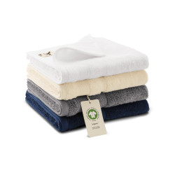 Malfini ręcznik Organic 917 koszulki firmowe z nadrukiem, odzież reklamowa z nadrukiem logo