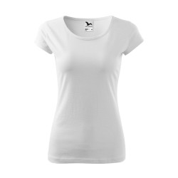 Malfini Koszulka damska Pure 122 koszulki firmowe z nadrukiem, odzież reklamowa z nadrukiem logo