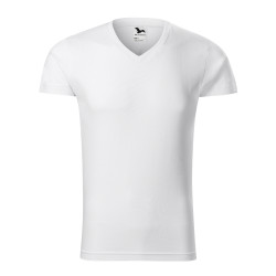 Malfini koszulka męska Slim Fit V-neck 146 koszulki firmowe z nadrukiem, odzież reklamowa z