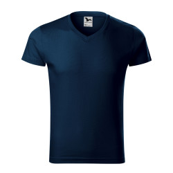 Malfini koszulka męska Slim Fit V-neck 146 koszulki firmowe z nadrukiem, odzież reklamowa z